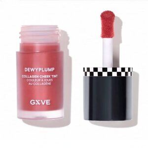 NIB GXVE BY GWEN STEFANI DEWYPLUMP Collagen Boosting Cheek Tint Blush HIBISCUS